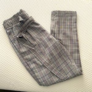 NWOT Tartan Pull-On Work Pants